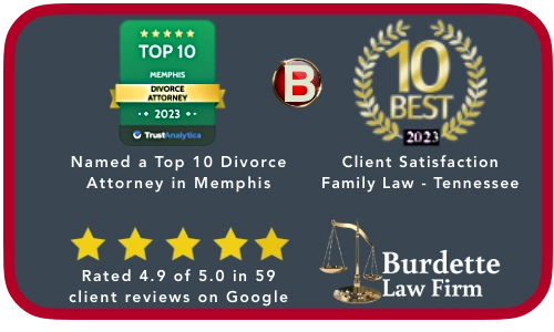Named a Top 10 Divorce attorney in Memphis with a five star rating on Trust Analytics.  A six time recepient of the ten best in Tennessee family law lawyers in surveys of client satisfaction. Rated 4.9 out of 5.0 by 59 client reviews. The decades of experience, a successful appeals attorney in Tennessee family law cases.  A CPA who can analyze your divorce assets and finances. 
