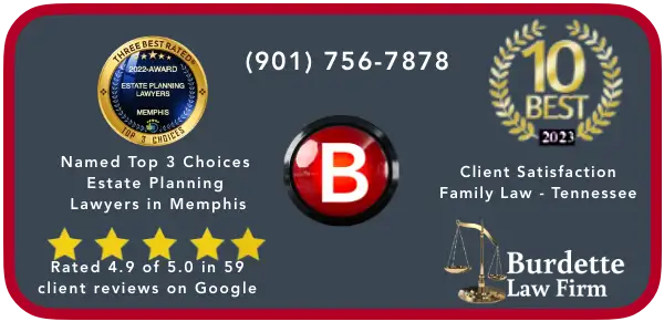 Named a 3 best estate planning lawyer in Memphis also with a five star rating on Trust Analytics.  A four time recepient of the ten best in Tennessee estate law lawyers in surveys of client satisfaction. Rated 4.9 out of 5.0 by 59 client reviews. Three decades of experience, a successful appeals attorney in Tennessee conservatorship law cases.  A CPA who can correctly analyze your estate assets and finances. 